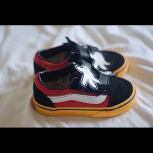 Disney 90th anniversary Mickey Mouse Toddler Vans